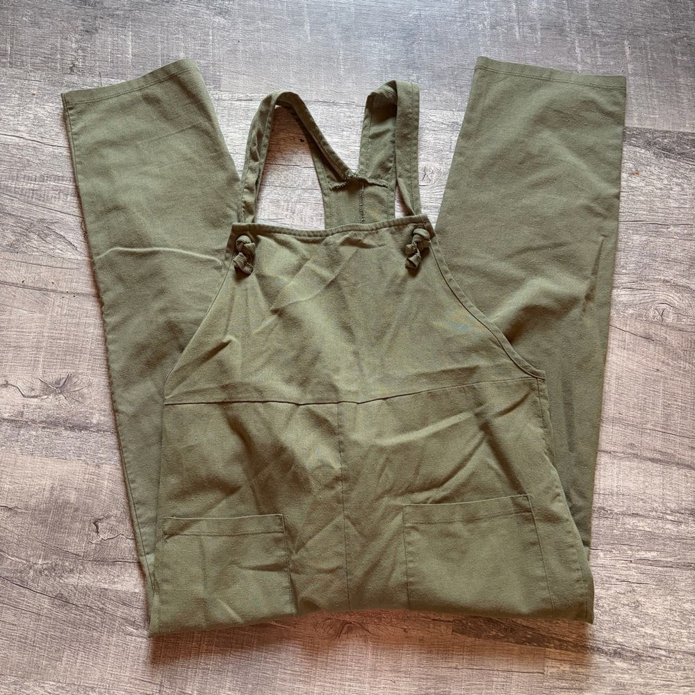 Olive Green Women's Jumpsuit